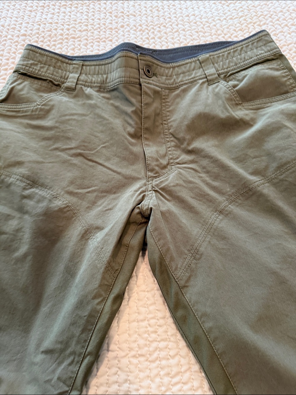 Kuhl Men's Olive Stretch Casual Chinos